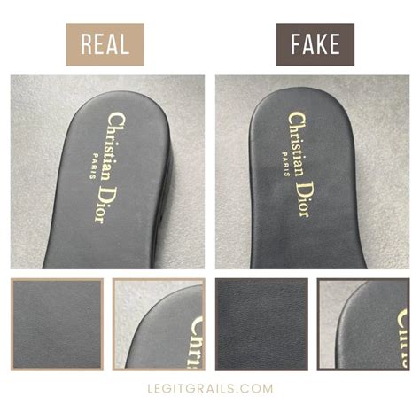 christian dior slides real vs fake|dior dway slides price.